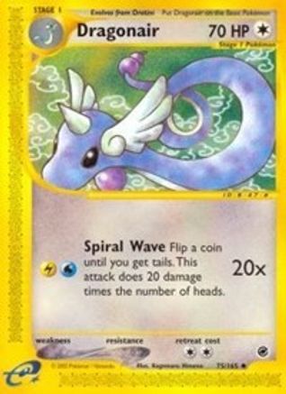 Image of Dragonair 075  Expedition - Uncommon