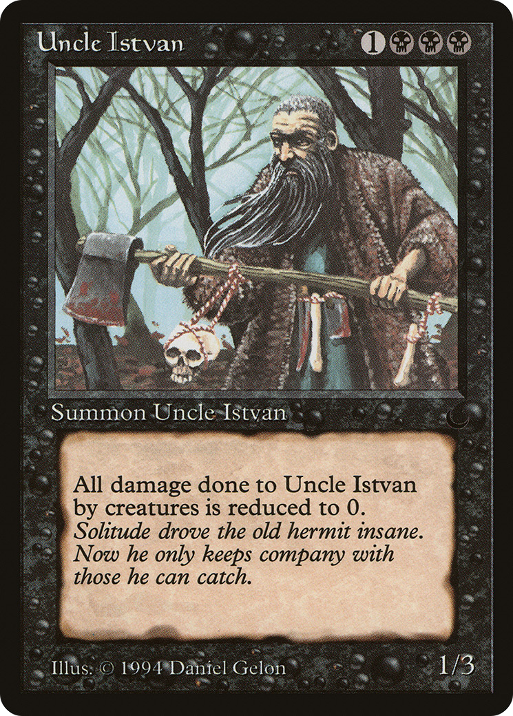Image of Uncle Istvan (DRK-) - The Dark