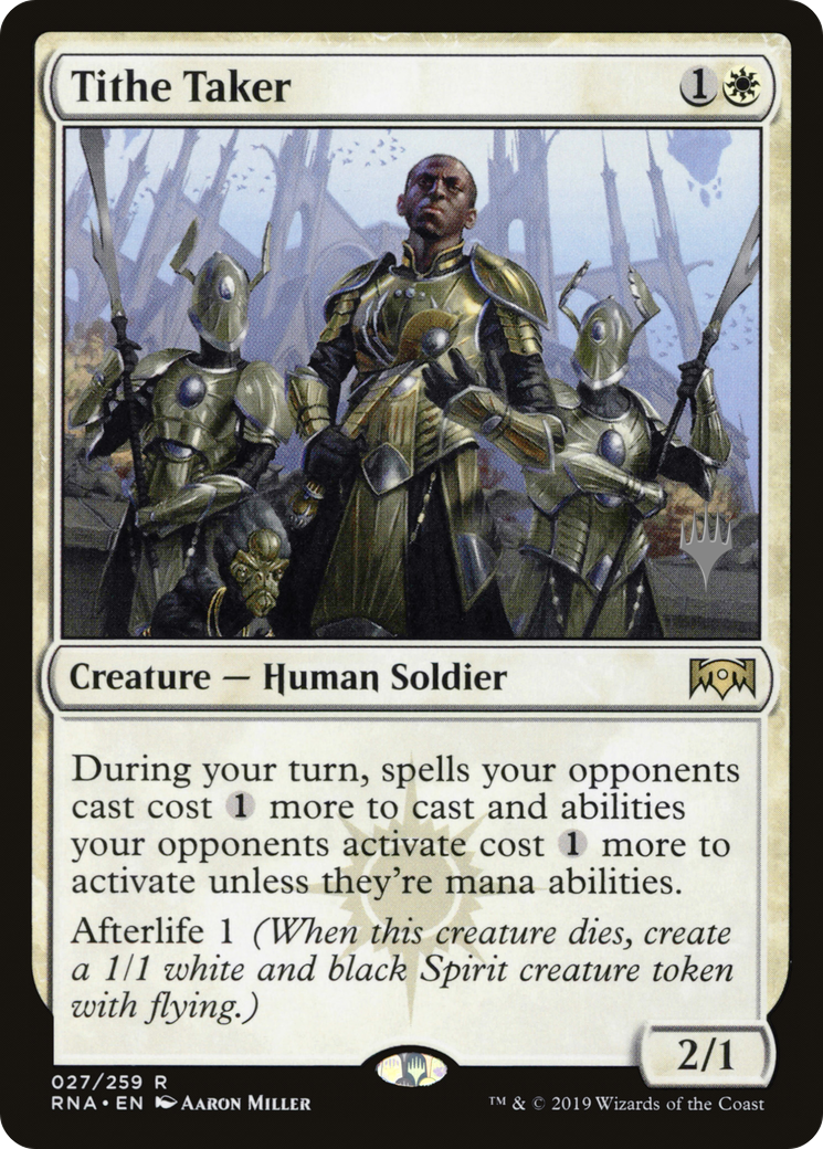 Image of Tithe Taker (PPELD-27P) - Ravnica Allegiance Promos Foil