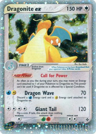 Image of Dragonite ex 090  - Holofoil Dragon - Ultra Rare