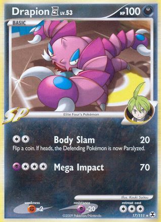 Image of Drapion E4 017  Rising Rivals - Rare