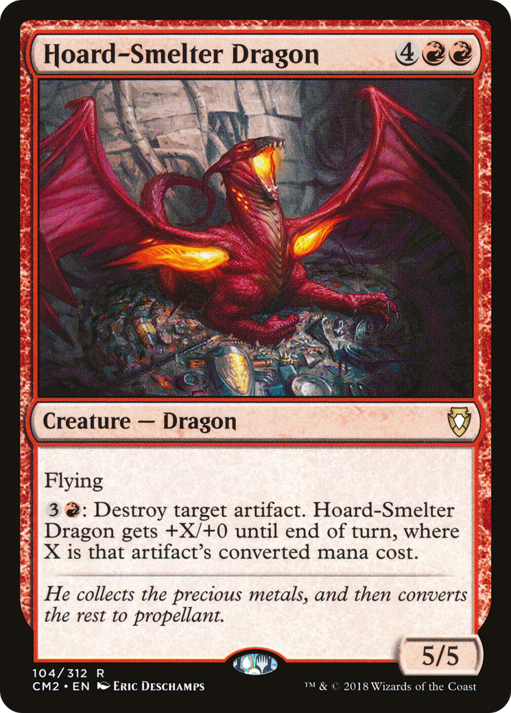Image of Hoard-Smelter Dragon (CM2-104) - Commander Anthology Volume II
