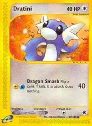Image of Dratini 107/165  Expedition - Common