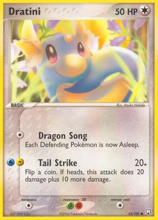 Image of Dratini 053/109  Team Rocket Returns - Common