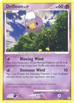 Image of Drifloon 046  Diamond and Pearl - Uncommon