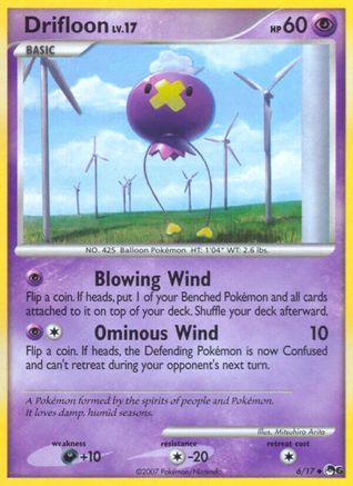 Image of Drifloon 006  POP Series 6 - Uncommon