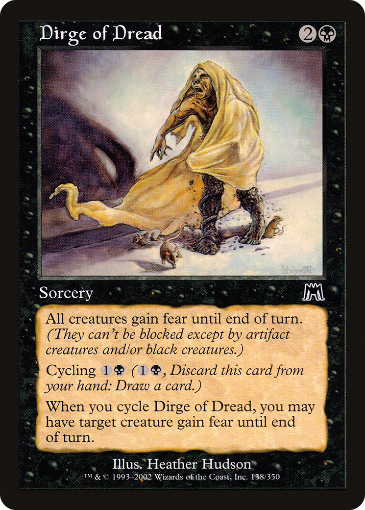 Image of Dirge of Dread (ONS-138) - Onslaught