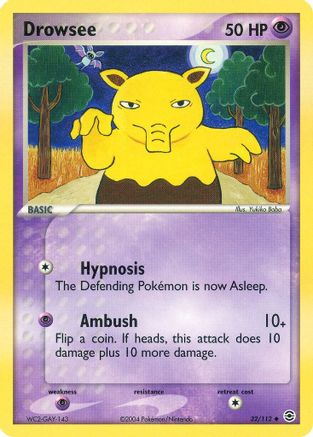 Image of Drowsee 032  FireRed & LeafGreen - Uncommon