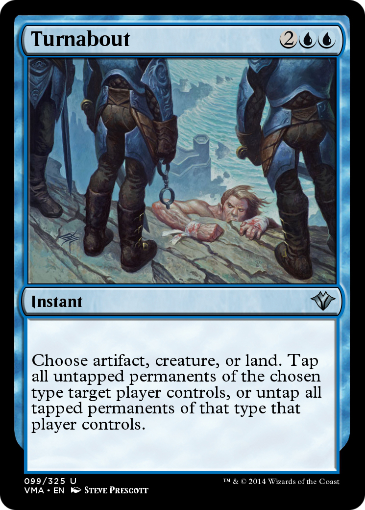 Image of Turnabout (VMA-099) - Vintage Masters Foil