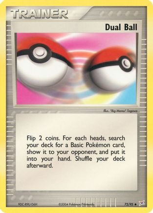 Image of Dual Ball 072  Team Magma vs Team Aqua - Uncommon