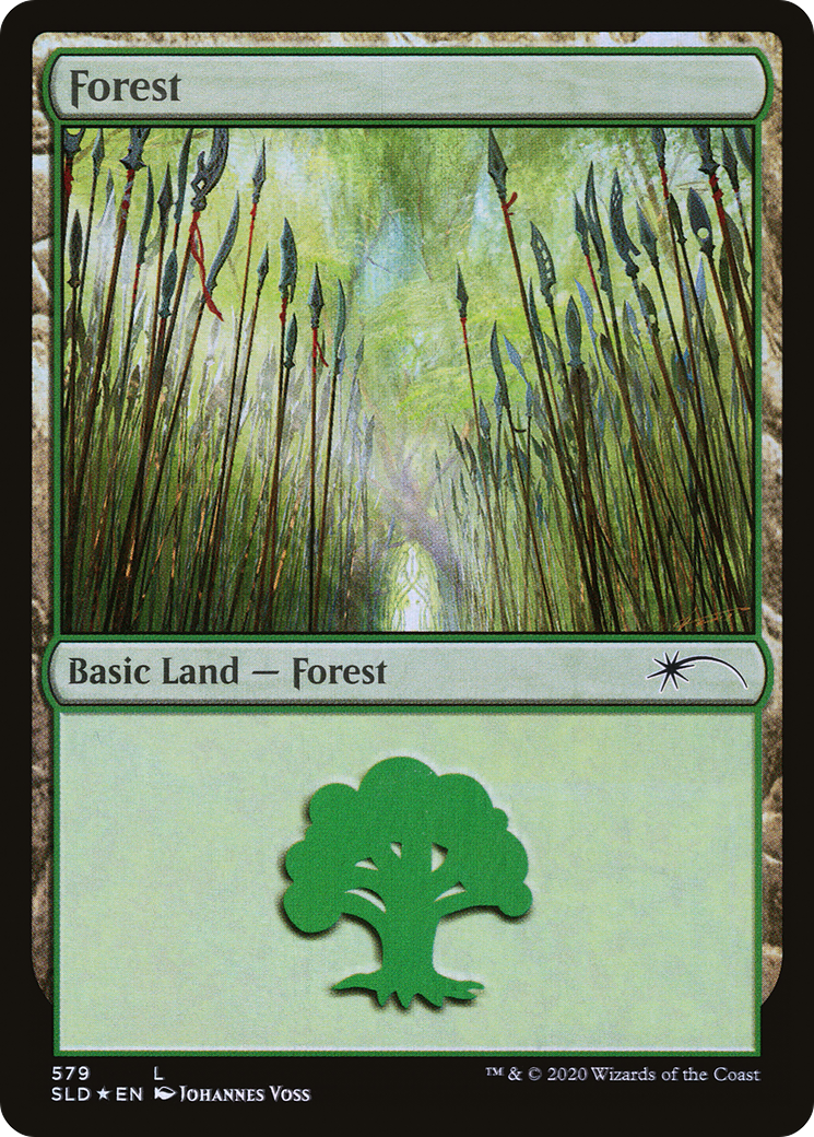 Image of Forest (579) (SLD-579) - Secret Lair Drop Foil