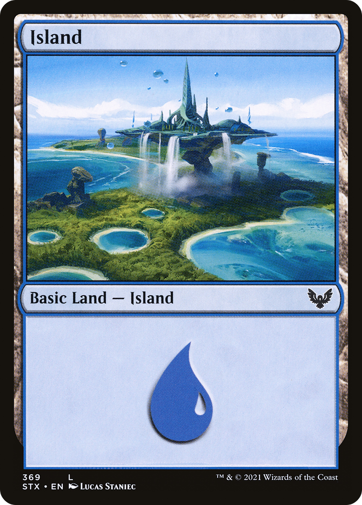 Image of Island (369) (STX-369) - Strixhaven: School of Mages