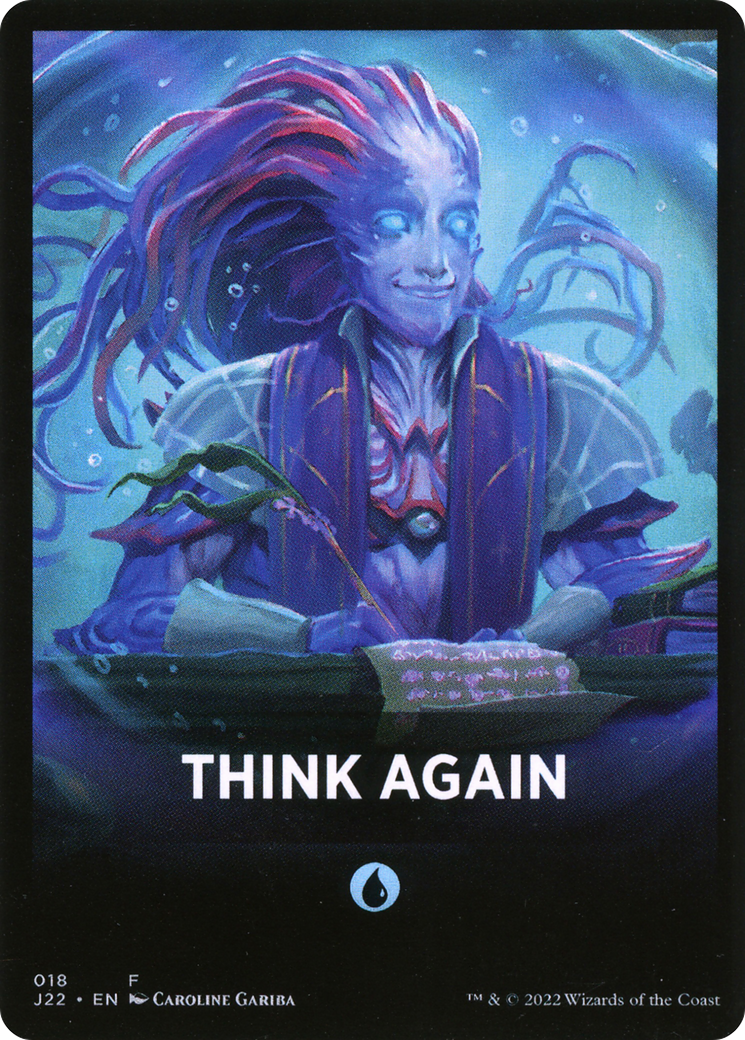 Image of Think Again (FJ22-018) - Jumpstart 2022 Front Cards