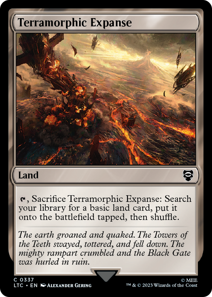 Image of Terramorphic Expanse (LTC-337) - Tales of Middle-earth Commander