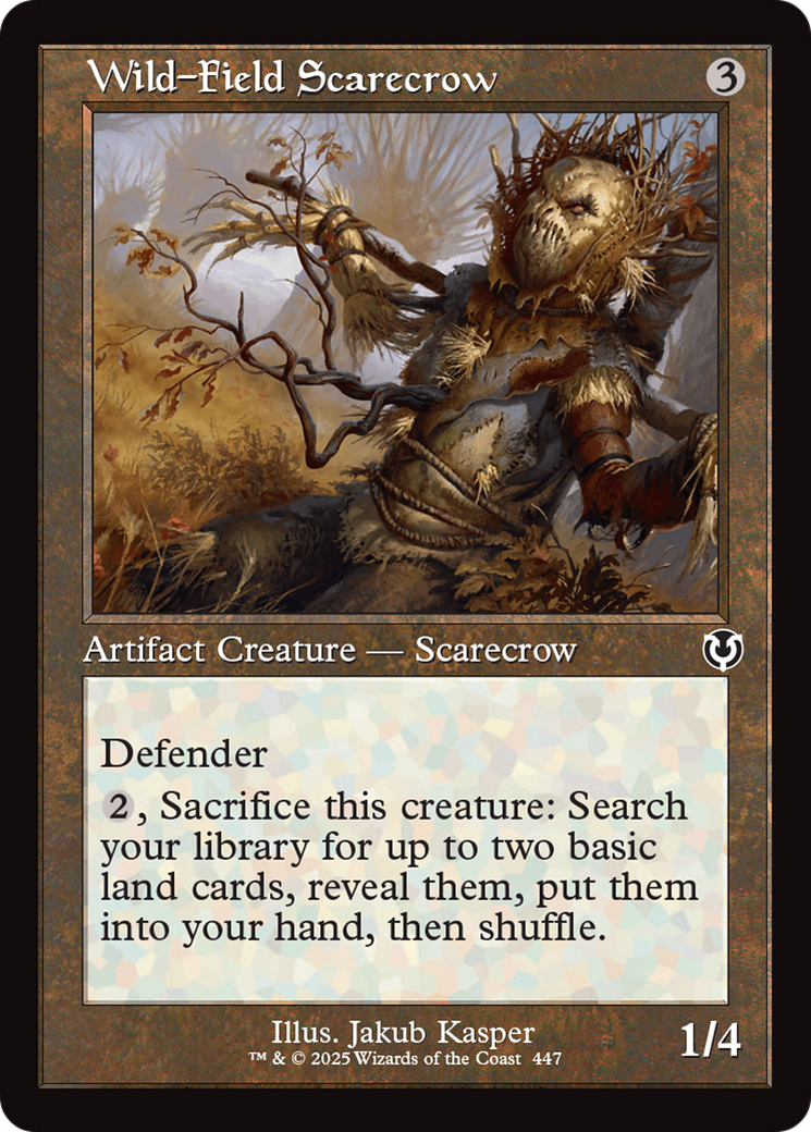 Image of Wild-Field Scarecrow (Retro Frame) (INR-447) - Innistrad Remastered