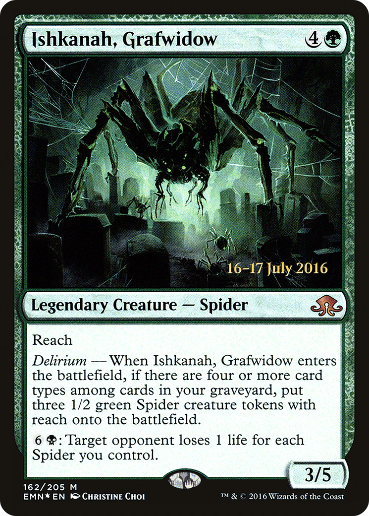 Image of Ishkanah, Grafwidow (PRE-162) - Eldritch Moon Promos Foil