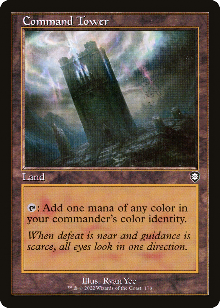 Image of Command Tower (Retro Frame) (BRC-178) - The Brothers' War Commander