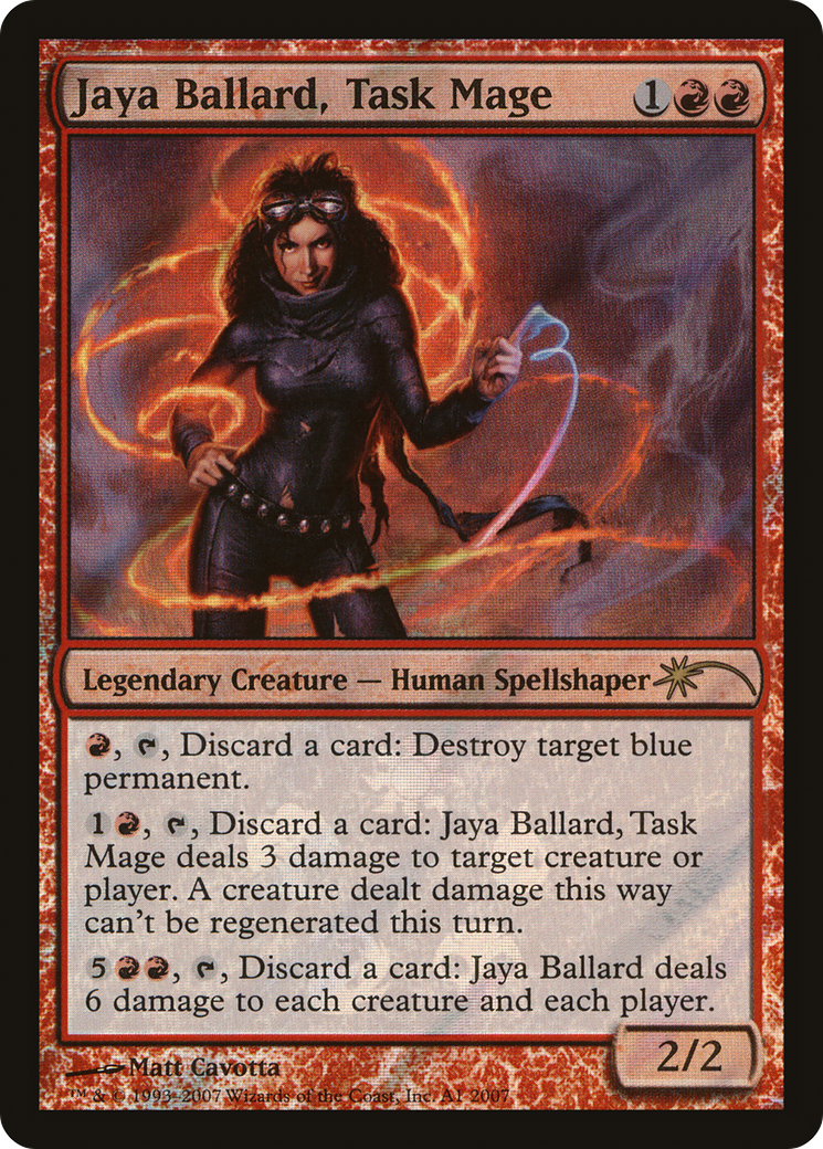 Image of Jaya Ballard, Task Mage (PTSP-0A1) - Time Spiral Promos Foil