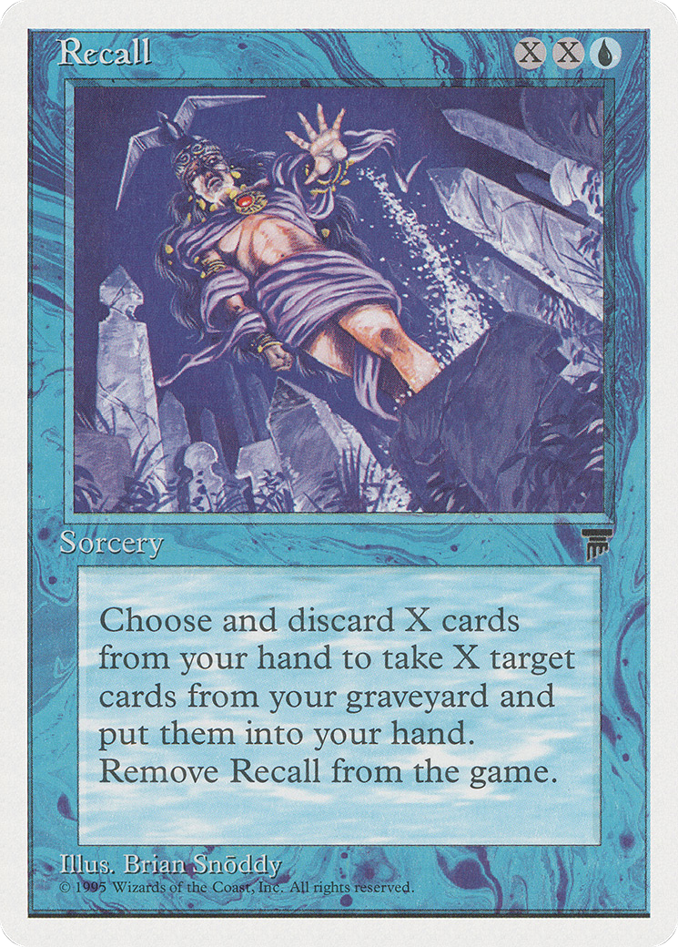 Image of Recall (CHR-) - Chronicles
