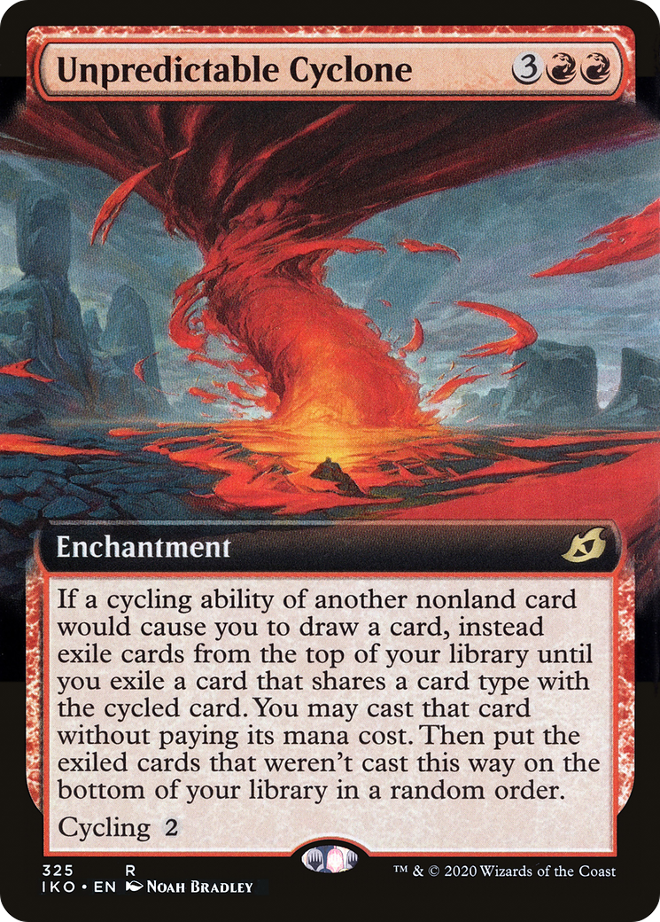 Image of Unpredictable Cyclone (Extended Art) (IKO-325) - Ikoria: Lair of Behemoths: (Extended Art)