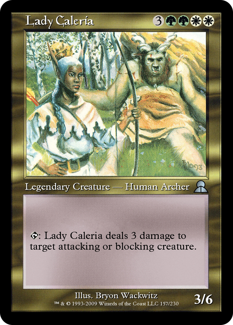 Image of Lady Caleria (ME3-157) - Masters Edition III Foil