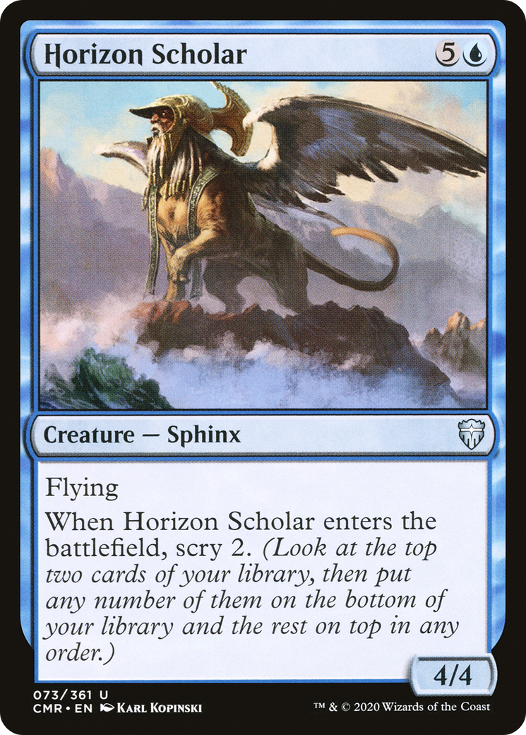 Image of Horizon Scholar (CMR-073) - Commander Legends
