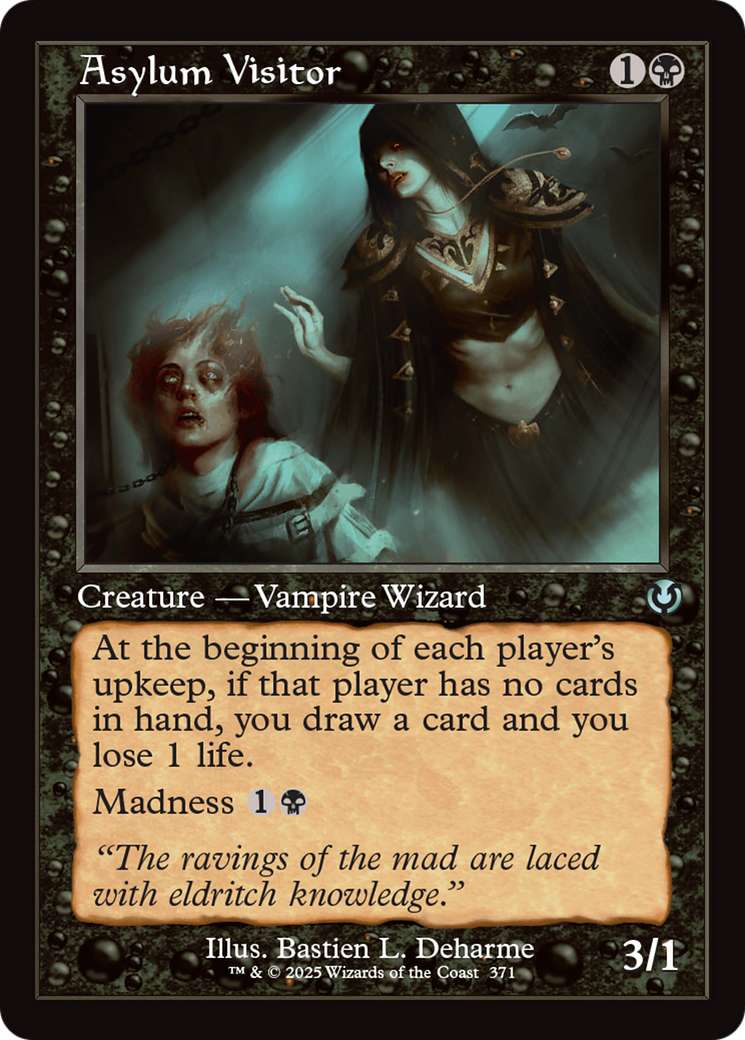 Image of Asylum Visitor (Retro Frame) (INR-371) - Innistrad Remastered Foil