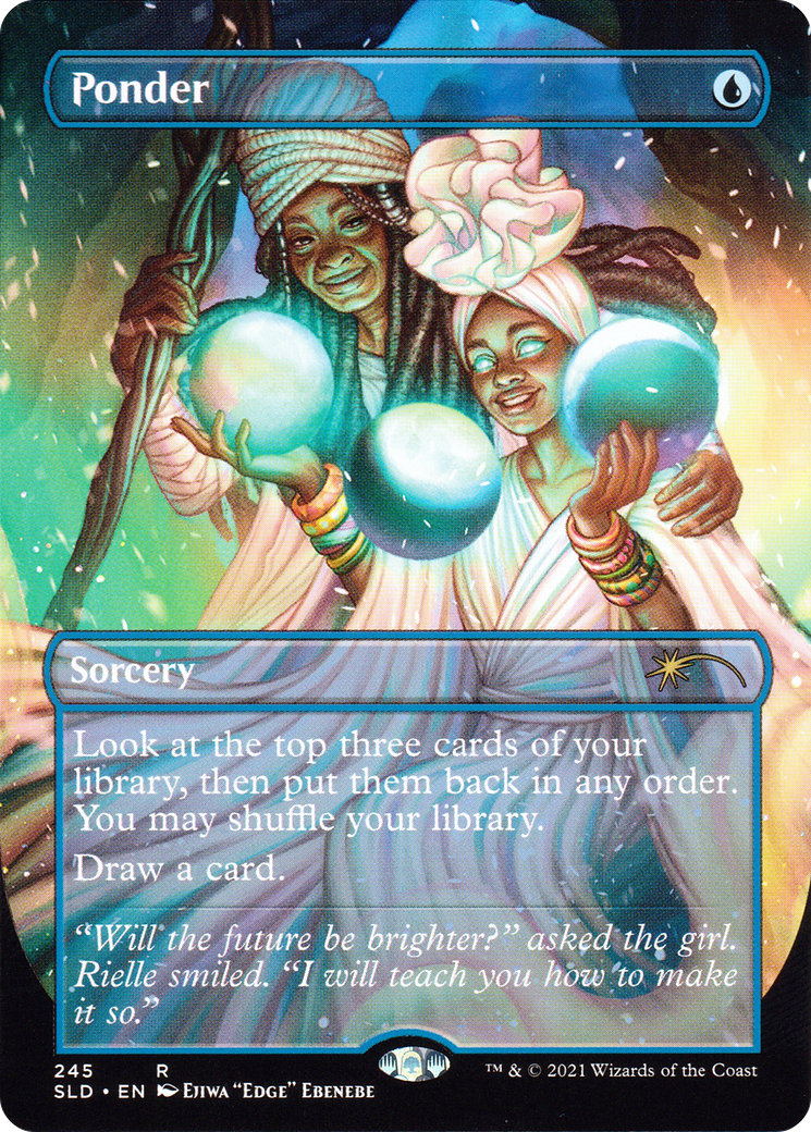 Image of Ponder (SLD-245) - Secret Lair Drop (Borderless)