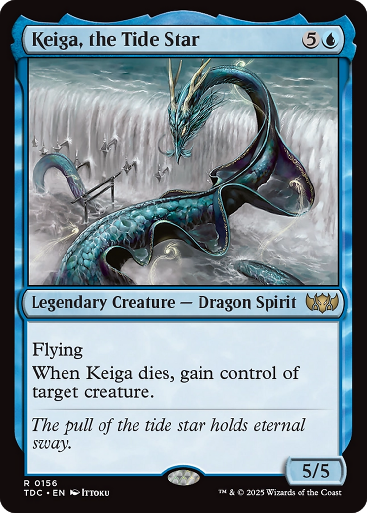 Image of Keiga, the Tide Star (TDC-156) - Commander: Tarkir: Dragonstorm