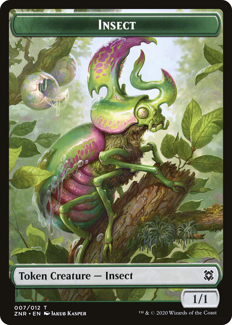 Image of Insect (TZNR-007) - Zendikar Rising Tokens