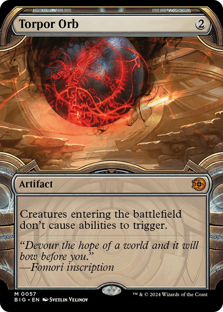 Image of Torpor Orb (Showcase) (BIG-057) - The Big Score: (Showcase)