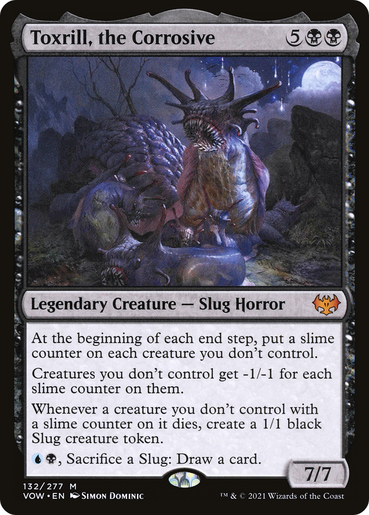 Image of Toxrill, the Corrosive (VOW-132) - Innistrad: Crimson Vow