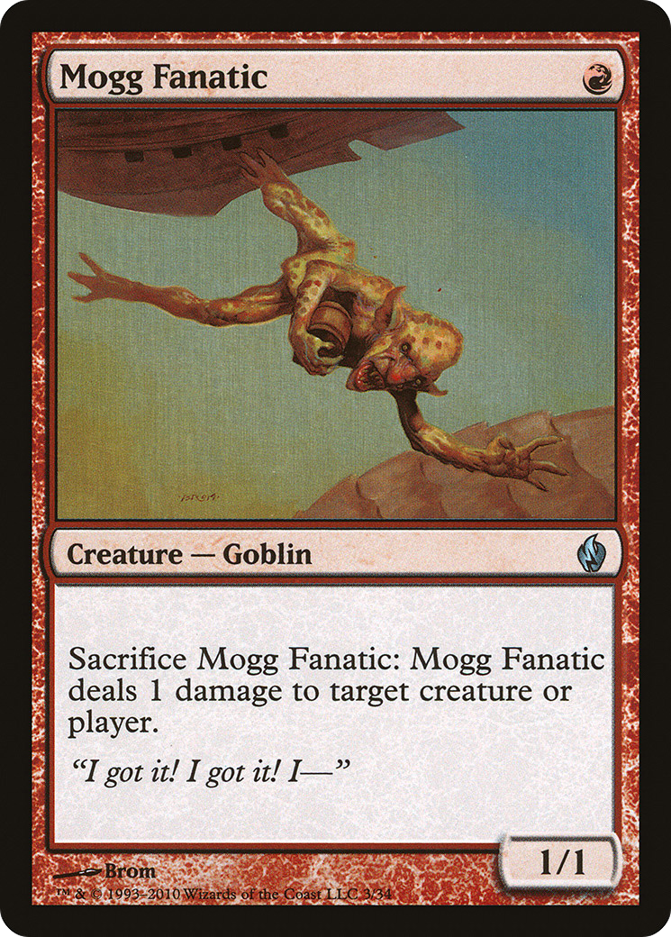 Image of Mogg Fanatic (PD2-003) - Premium Deck Series: Fire and Lightning Foil