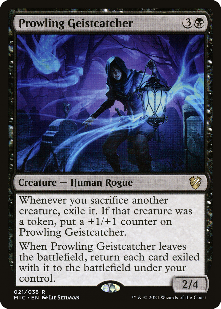 Image of Prowling Geistcatcher (MIC-021) - Midnight Hunt Commander