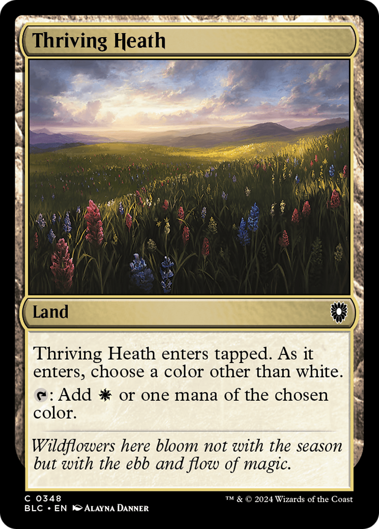 Image of Thriving Heath (BLC-348) - Bloomburrow Commander