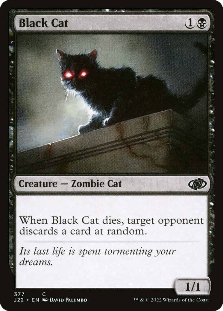 Image of Black Cat (J22-377) - Jumpstart 2022