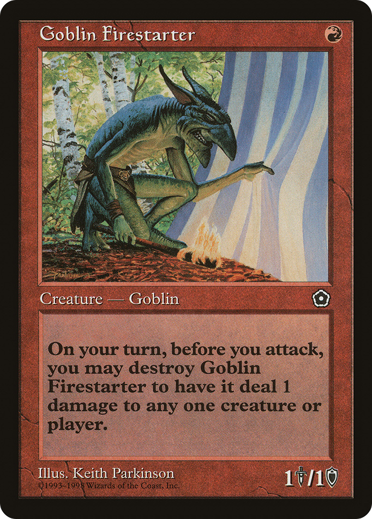 Image of Goblin Firestarter (P02-096) - Portal Second Age