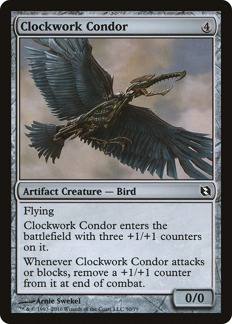 Image of Clockwork Condor (DDF-050) - Duel Decks: Elspeth vs. Tezzeret