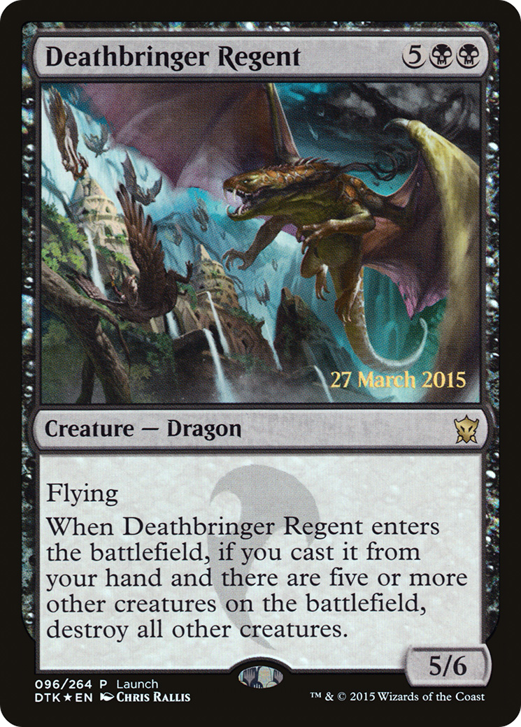 Image of Deathbringer Regent (LARP-096) - Dragons of Tarkir Promos Foil