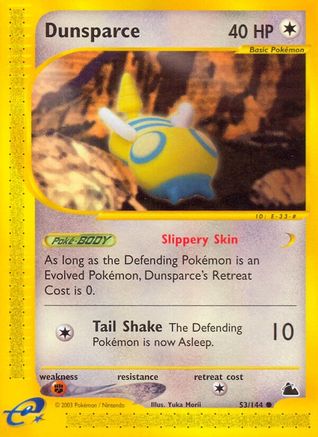 Image of Dunsparce 053  - Reverse Holofoil Skyridge - Common