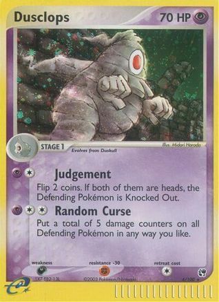 Image of Dusclops 004  - Holofoil Sandstorm - Holo Rare