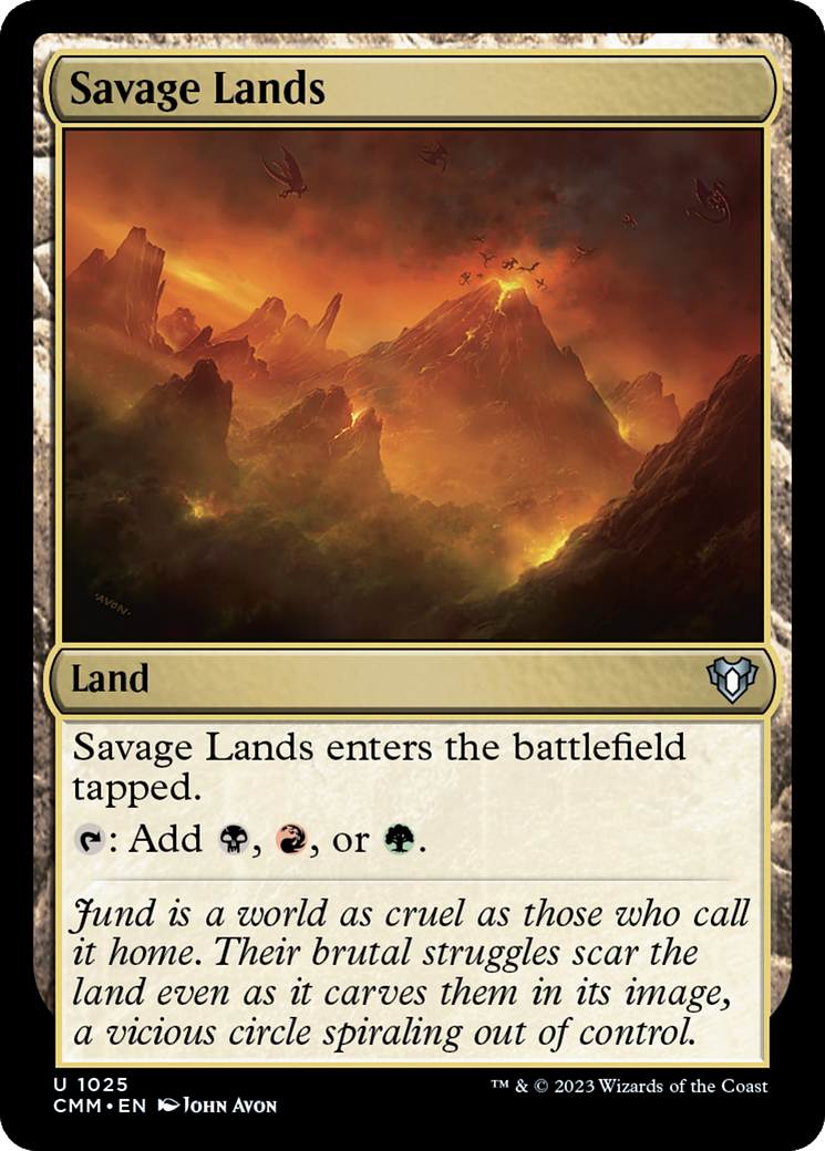 Image of Savage Lands (CMM-1025) - Commander Masters
