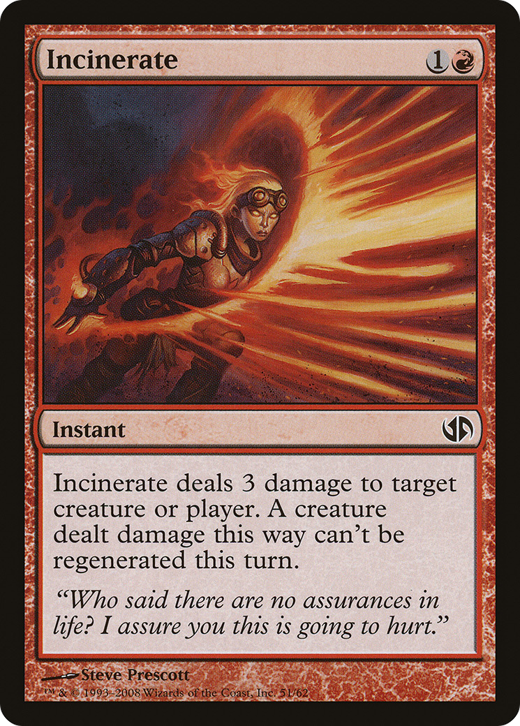 Image of Incinerate (DD2-051) - Duel Decks: Jace vs. Chandra