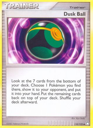 Image of Dusk Ball 110/123  - Reverse Holofoil Mysterious Treasures - Uncommon