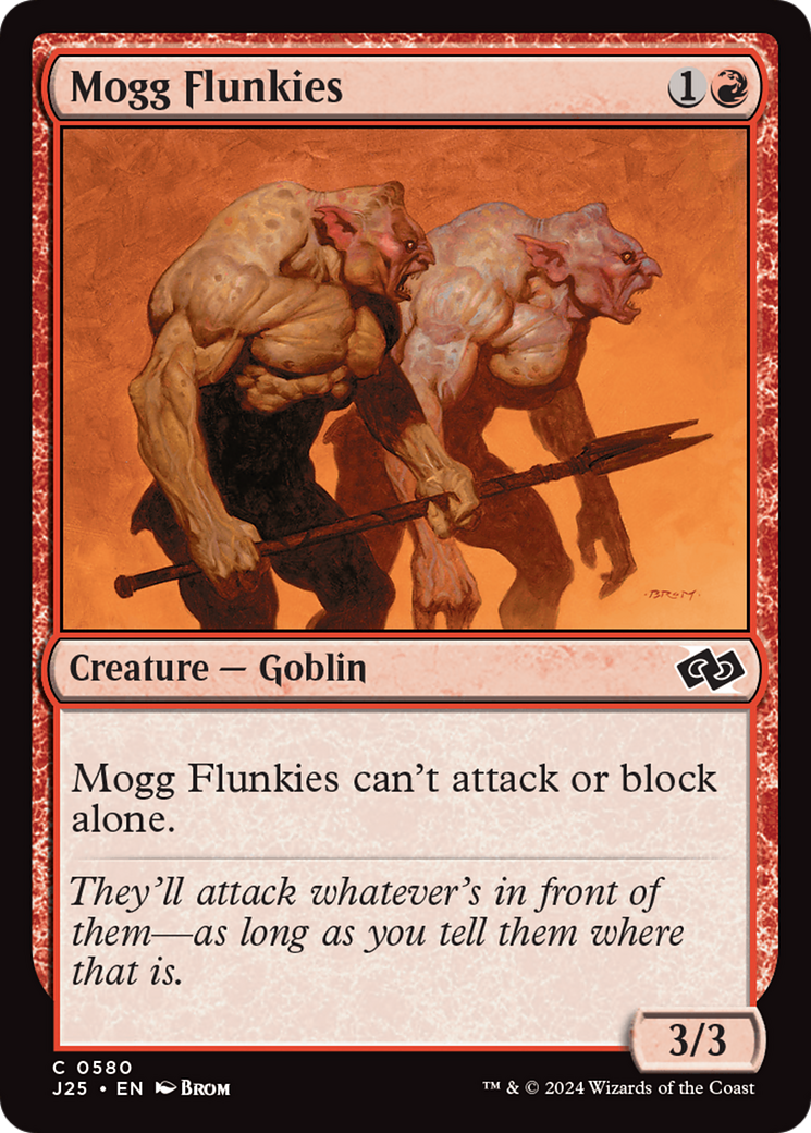 Image of Mogg Flunkies (J25-580) - Foundations Jumpstart