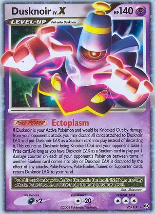 Image of Dusknoir LV.X 096  - Holofoil Stormfront - Ultra Rare