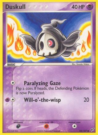 Image of Duskull 058  Deoxys - Common