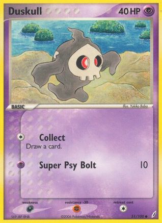 Image of Duskull 051/100  Crystal Guardians - Common