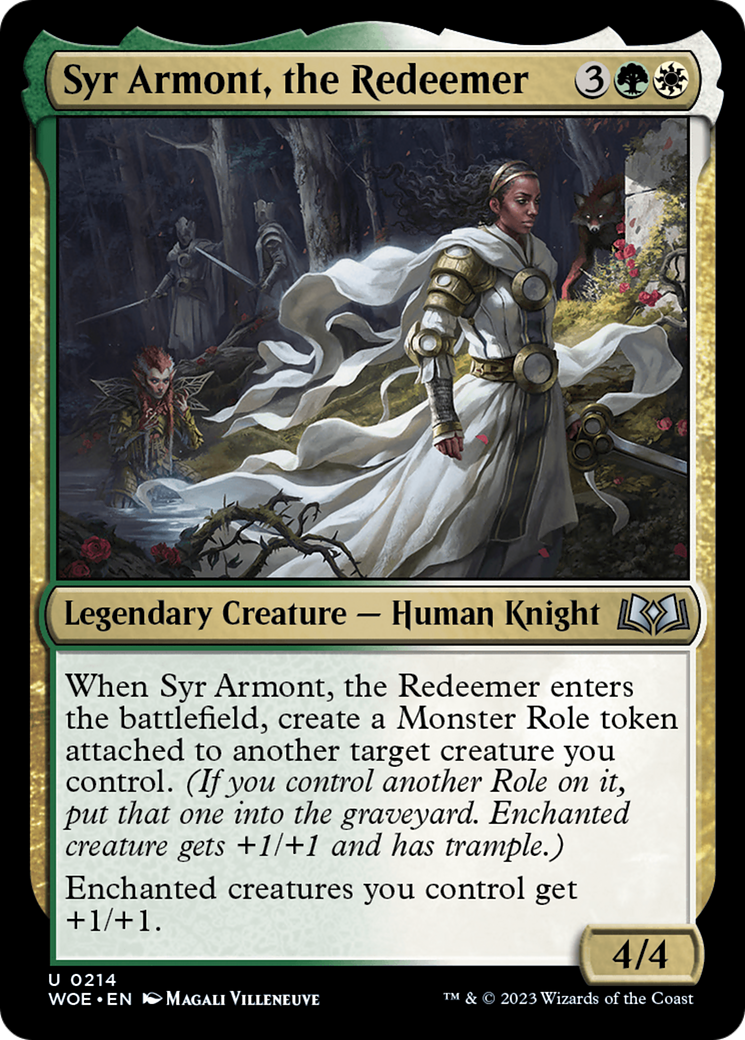 Image of Syr Armont, the Redeemer (WOE-214) - Wilds of Eldraine