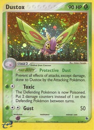 Image of Dustox 006  - Holofoil Ruby and Sapphire - Holo Rare